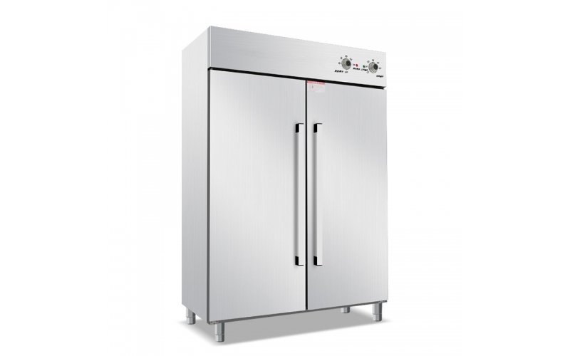 大型熱風(fēng)循環(huán)高溫消毒柜商用雙門立式學(xué)校食堂不銹鋼餐具消毒碗柜